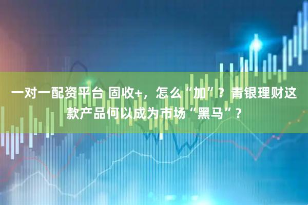 一对一配资平台 固收+,怎么“加”?青银理财这款产品何以成为市场“黑马”?