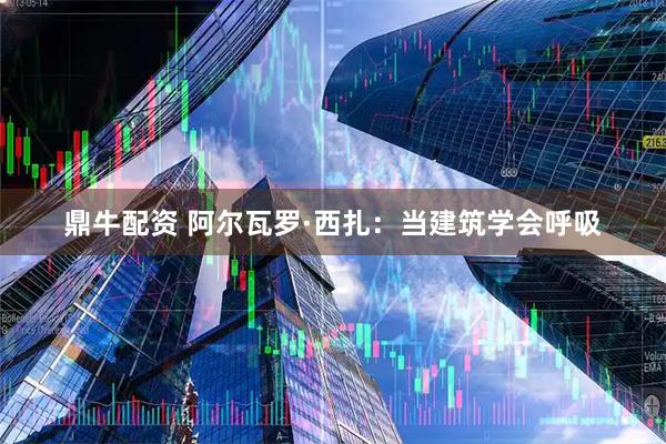 鼎牛配资 阿尔瓦罗·西扎：当建筑学会呼吸